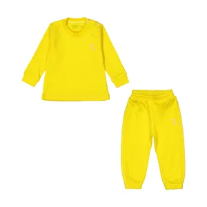 ست تی شرت آستین بلند و شلوار دخترانه روح مدل 2181132-16