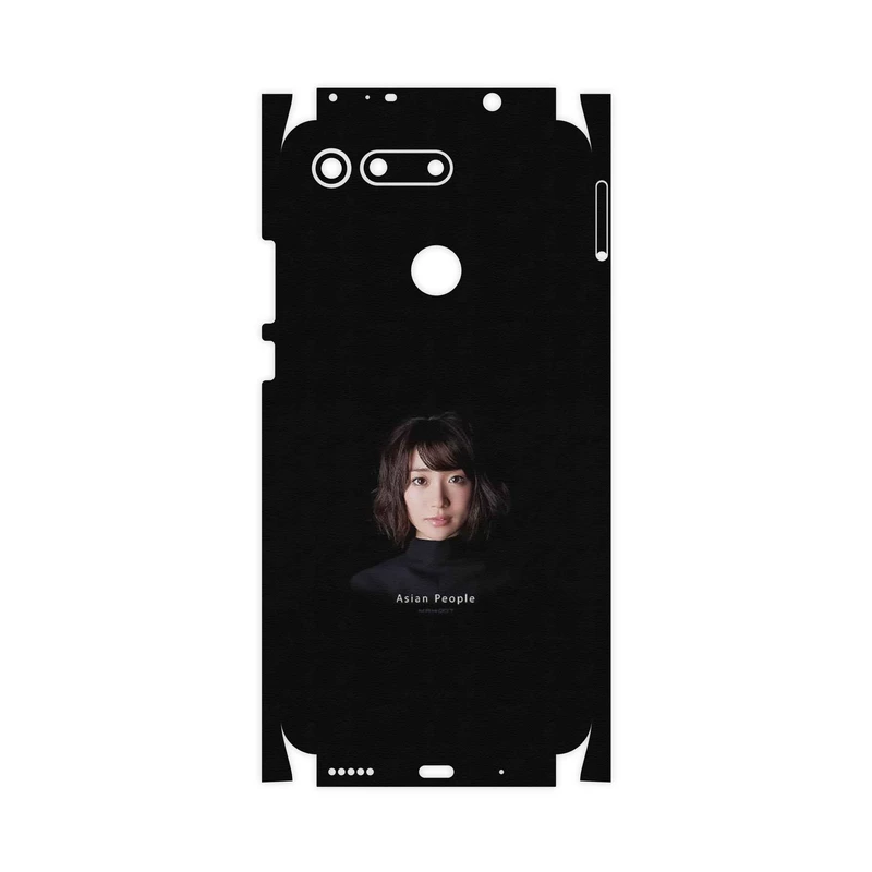 برچسب پوششی ماهوت مدل Portrait of an Asian Woman-FullSkin مناسب برای گوشی موبایل آنر View 20