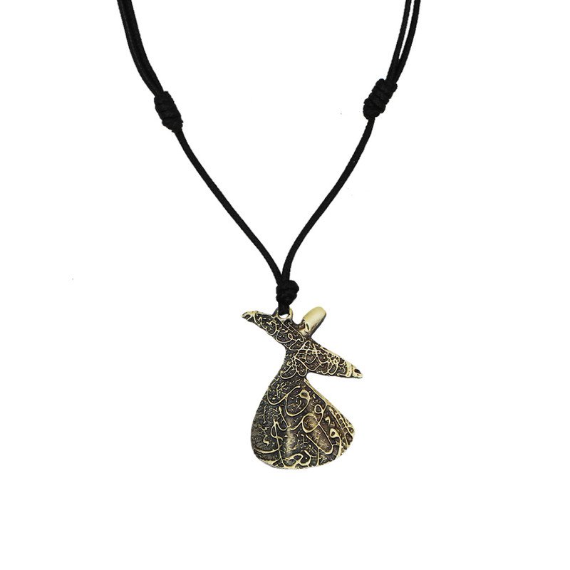 گردنبند مردانه رزالیا طرح رقص سماع مدل NM-L-55