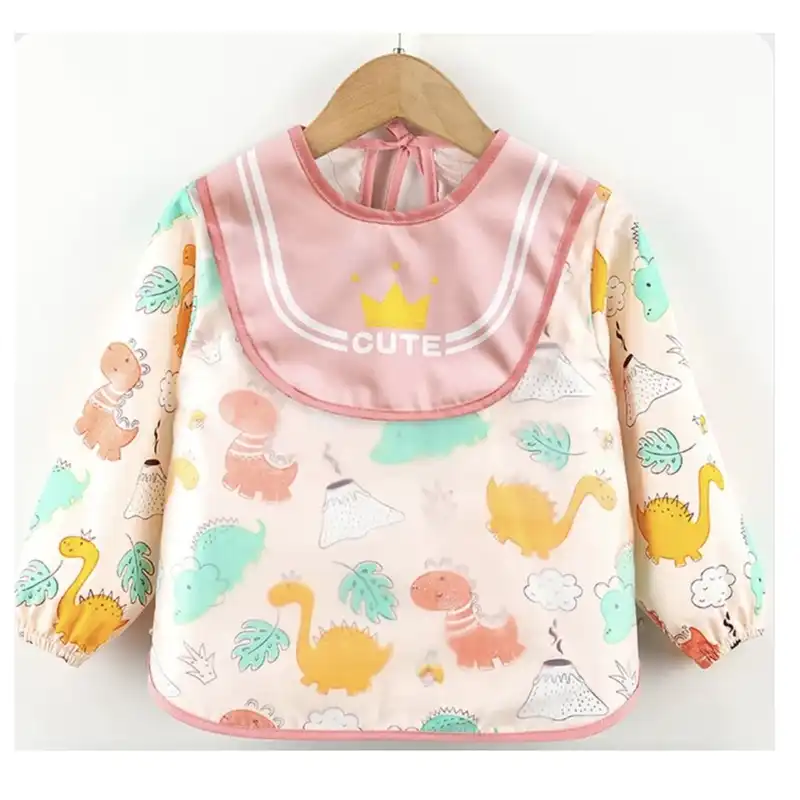 پیش بند نوزادی مدل ملوانی دایناسور و اتش فشان