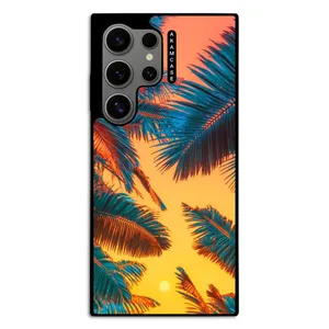 AKAM AMC-WSGS24U-LEAVES-28 Cover For Samsung Galaxy S24 Ultra