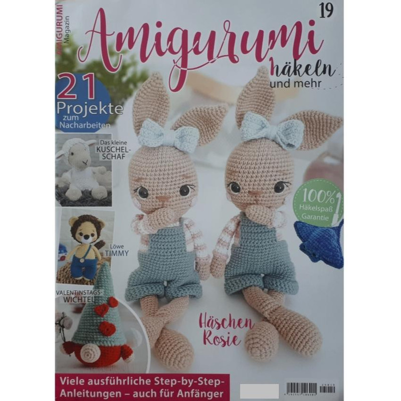 مجله Amigurumi آگوست 2025