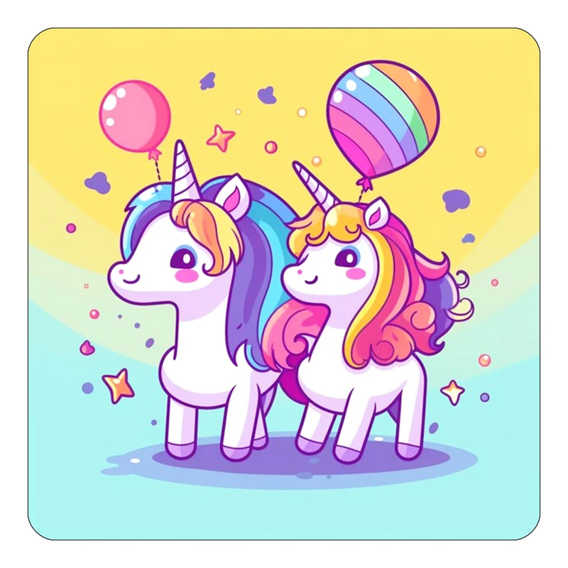 مگنت کاکتی طرح اسب تک شاخ و یونیکورن مدل mp30003