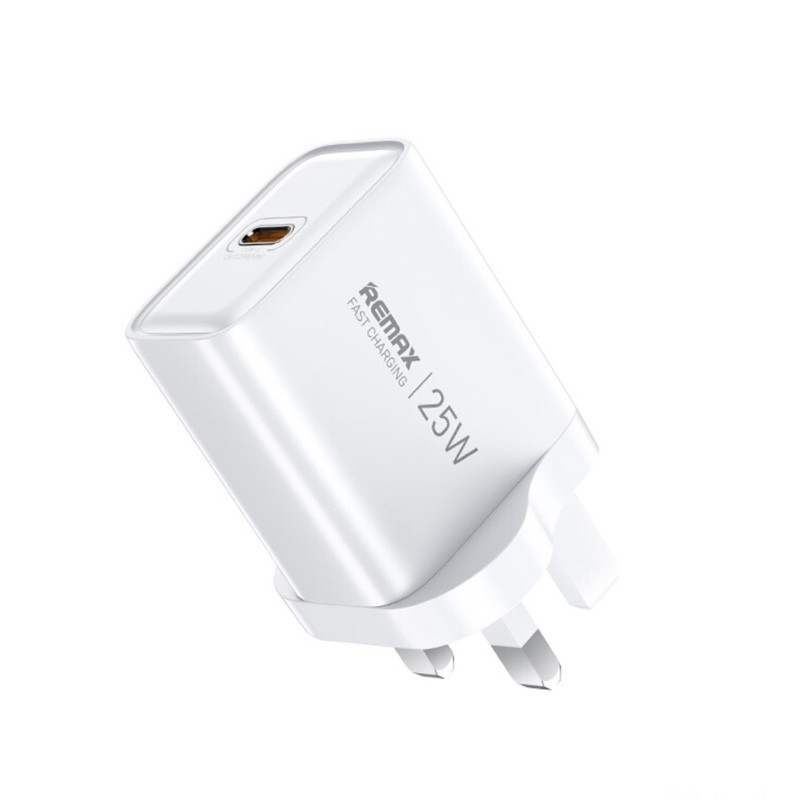 شارژر دیواری 25 وات ریمکس مدل A55 به همراه کابل تبدیل USB-C