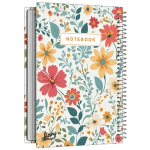   دفتر مشق 50 برگ مستر راد طرح بهارانه کد fiory 2725