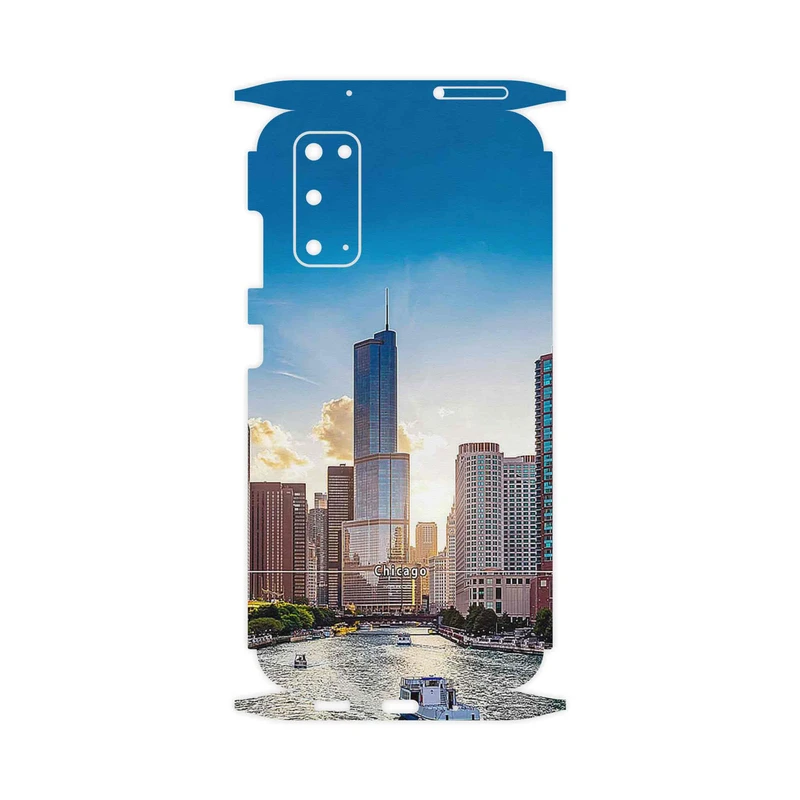 برچسب پوششی ماهوت مدل City of Chicago-FullSkin مناسب برای گوشی موبایل سامسونگ Galaxy S20
