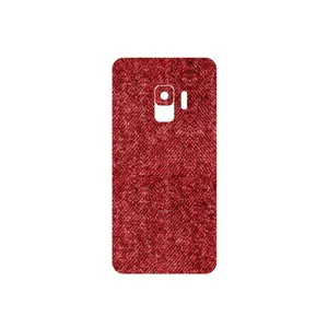 MAHOOT Fabric Texture 4 Cover Sticker for Samsung Galaxy S9