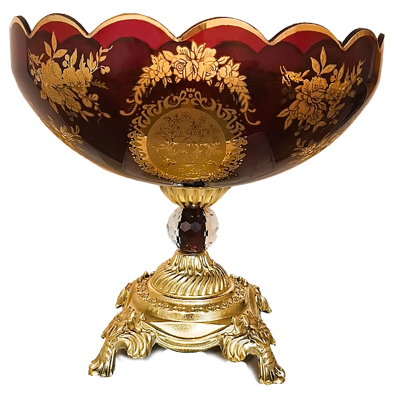 میوه خوری مدل یاس طرح طلاکوب