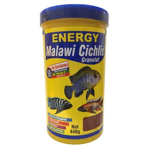 غذا ماهی انرژی مدل Malawi Cichilid Granulat وزن 440 گرم