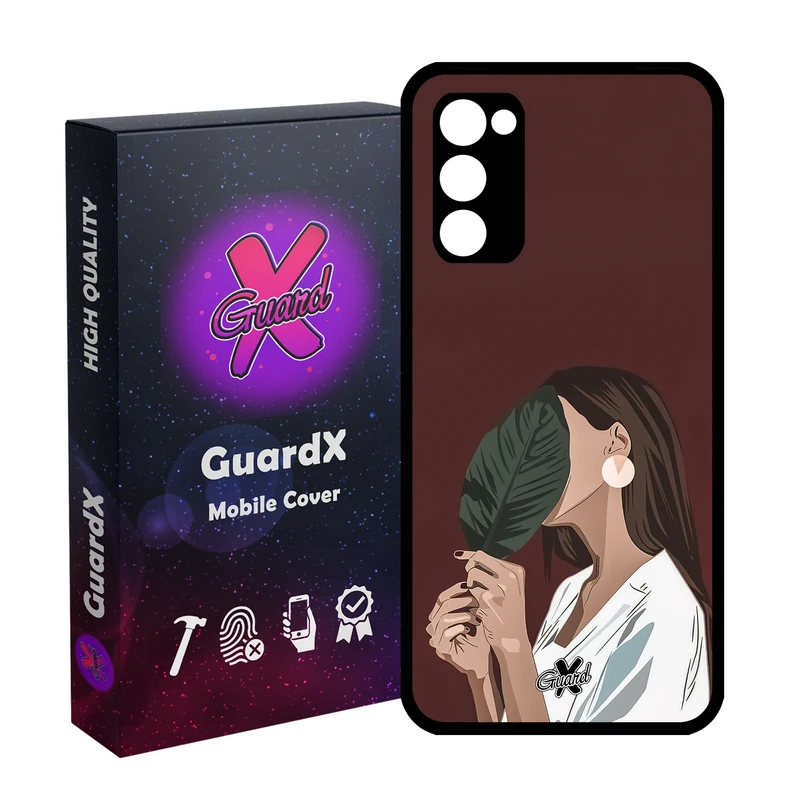 کاور گارد ایکس طرح دختر مدل Glass10476 مناسب برای گوشی موبایل سامسونگ Galaxy S20 FE