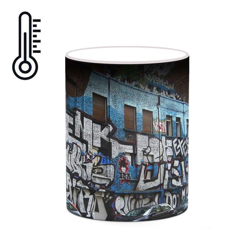 ماگ حرارتی کاکتی مدل Grafiti کد mgh20508