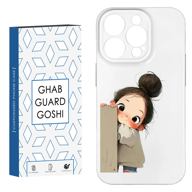 کاور قاب گارد گوشی طرح فانتزی دختر ملوس  کد HARD-09   مناسب برای گوشی موبایل اپل IPHONE 14 PRO MAX