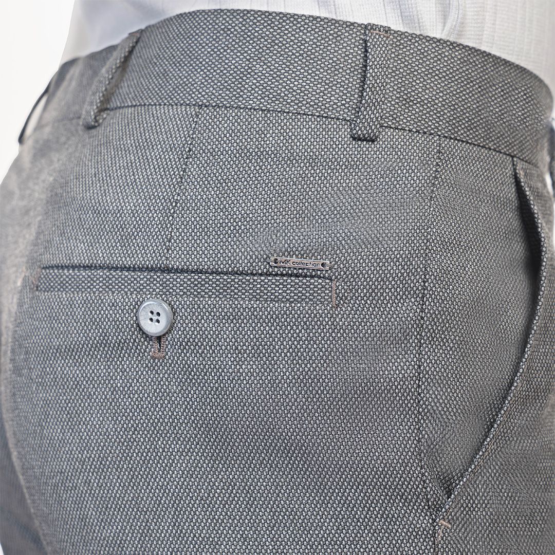 شلوار پارچهای اسلیم فیت مردانه ام کی مدل 2109 - - 4