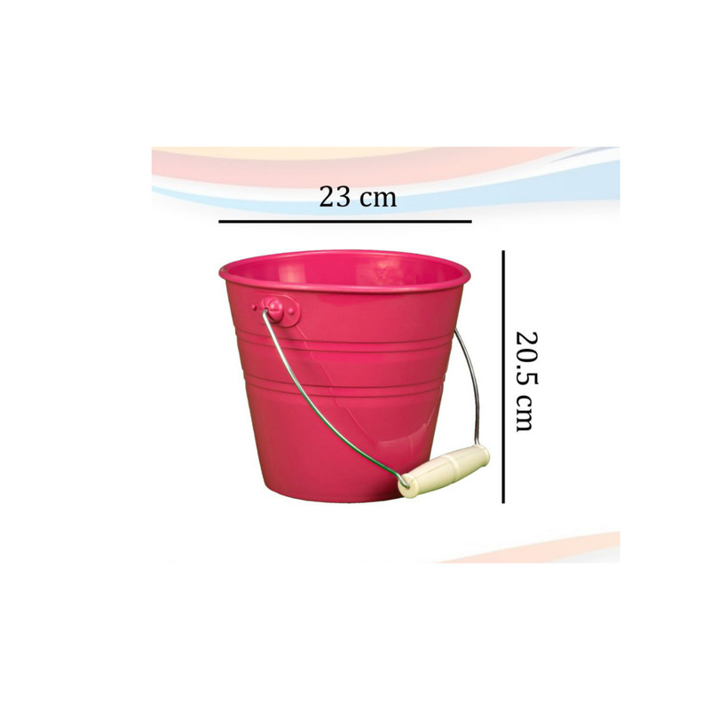 گلدان مدل پلاستیکی سطلی کد 23