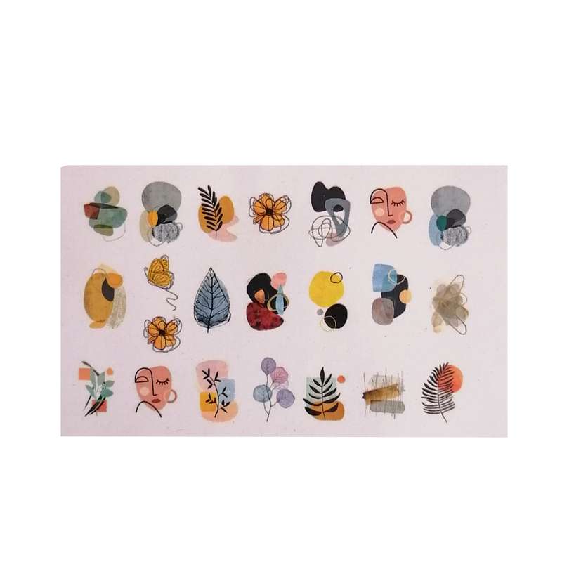 برچسب لنز ناخن مدل 087