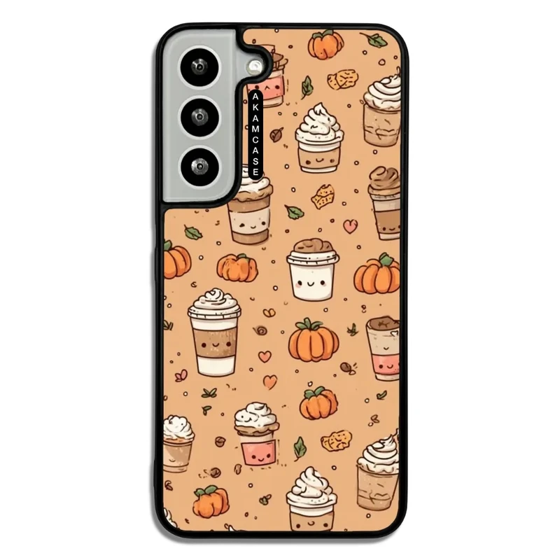 کاور آکام مدل AMC-WSGS22-PUMPKIN-8 مناسب برای گوشی موبایل سامسونگ Galaxy S22