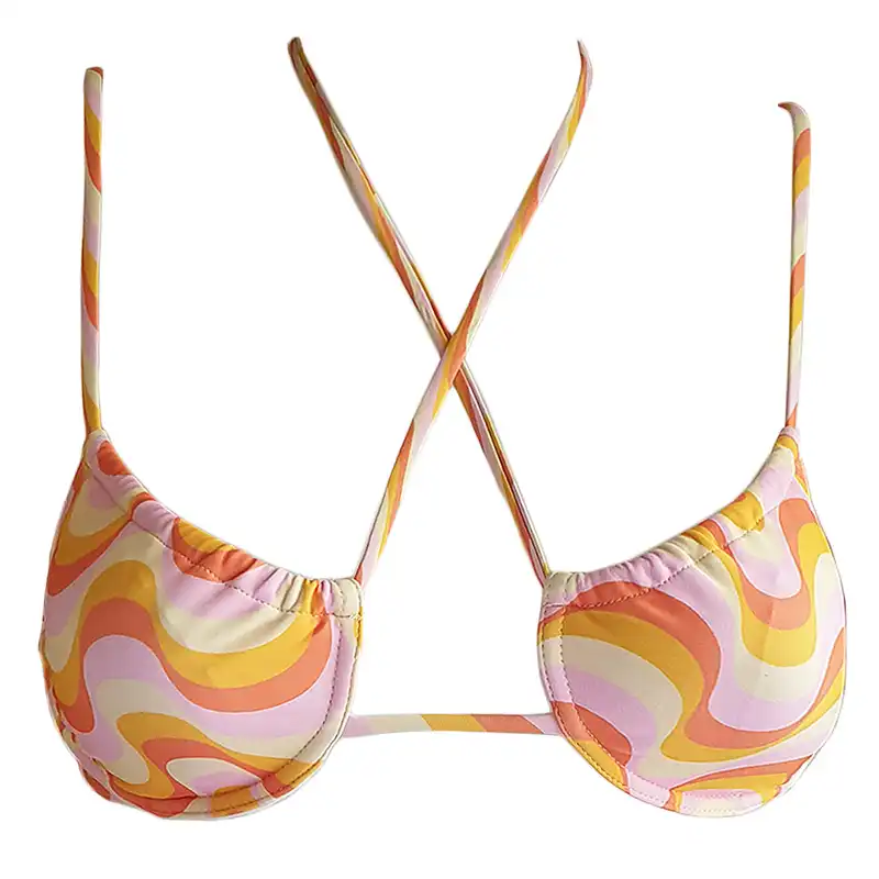 مایو زنانه شین مدل کاپ متحرک کد Bi-SH001