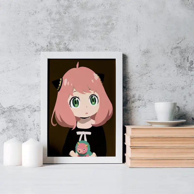 تابلو خندالو مدل آنیا فورجر انیمه اسپای ایکس فمیلی کد 15560