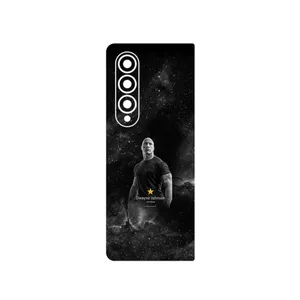 MAHOOT Dwayne Johnson Cover Sticker for Samsung Galaxy Z Fold4