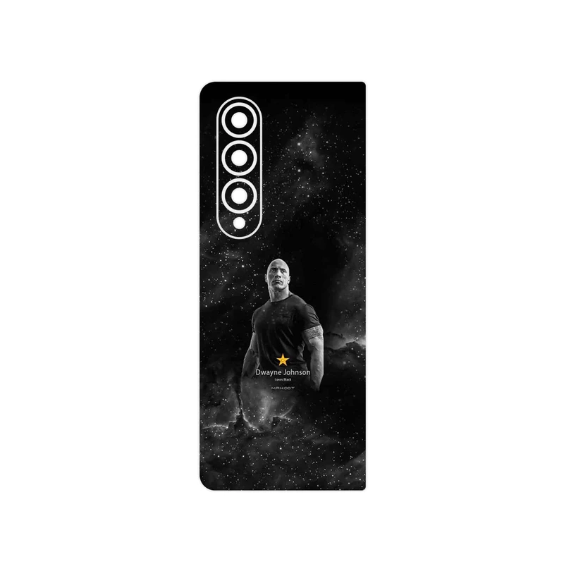 برچسب پوششی ماهوت مدل Dwayne Johnson مناسب برای گوشی موبایل سامسونگ Galaxy Z Fold4