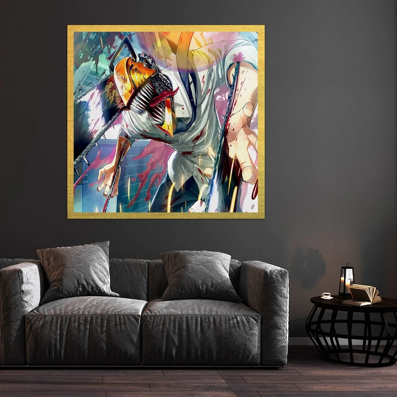 تابلو بکلیت طرح انیمه مدل قاب شاسی T-S8415