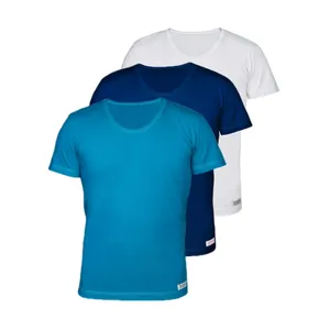 زیرپوش آستین دار مردانه پنبینه مدل نخ پنبه خالص صادراتی مجموعه 3 عددی