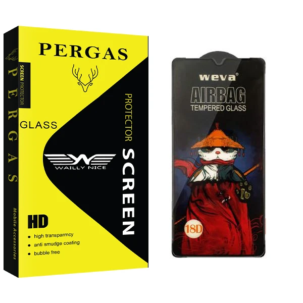 محافظ صفحه نمایش وایلی نایس مدل Pergas Air Bag مناسب برای گوشی موبایل سامسونگ Galaxy M32 4G / A33 5G / F22 4G