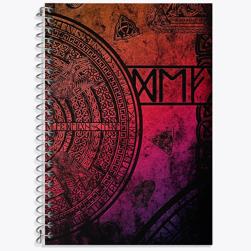 دفتر زبان 50 برگ خندالو مدل سه خط طرح فانتزی کد F621