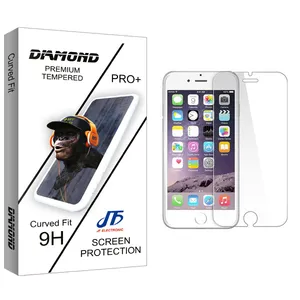 محافظ صفحه نمایش جی اف مدل Diamond glass مناسب برای گوشی موبایل اپل Iphone 6/7/8/SE2