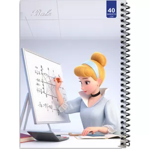 دفتر نقاشی 40 برگ انتشارات بله طرح دخترانه کد A4-K844
