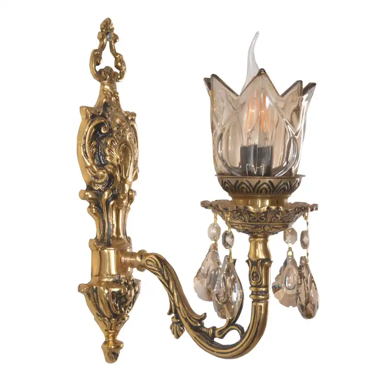 لوستر یک شعله چشمه نور کد C2505/1