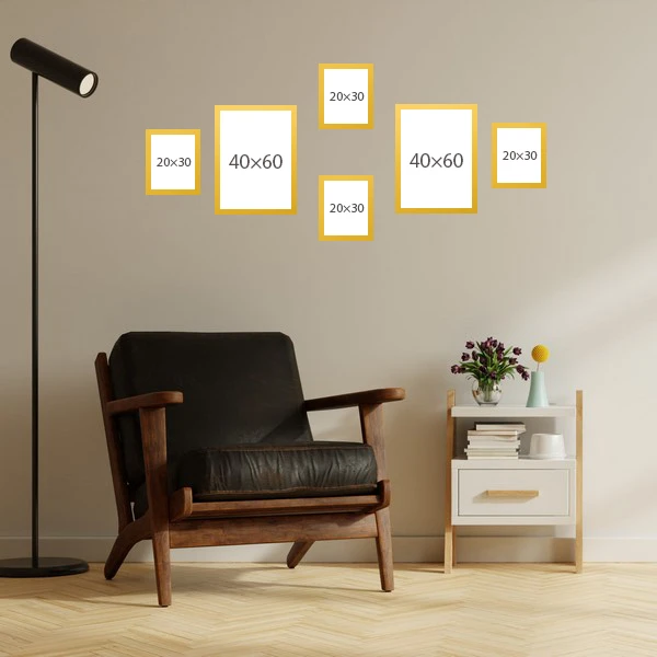 قاب عکس بکلیت مدل 215T مجموعه شش عددی 