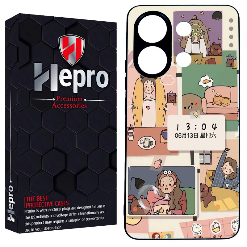 کاور هپرو طرح فانتزی مدل TPU مناسب برای گوشی موبایل شیائومی REDMI NOTE 13 4G