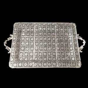 سینی ملیله کاری مدل مارال کد 704