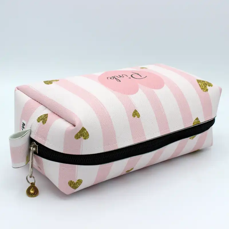 کیف لوازم آرایش زنانه مدل قلب کد IDM 564