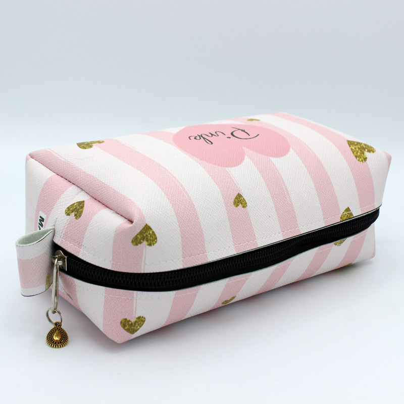 کیف لوازم آرایش زنانه مدل قلب کد IDM 564