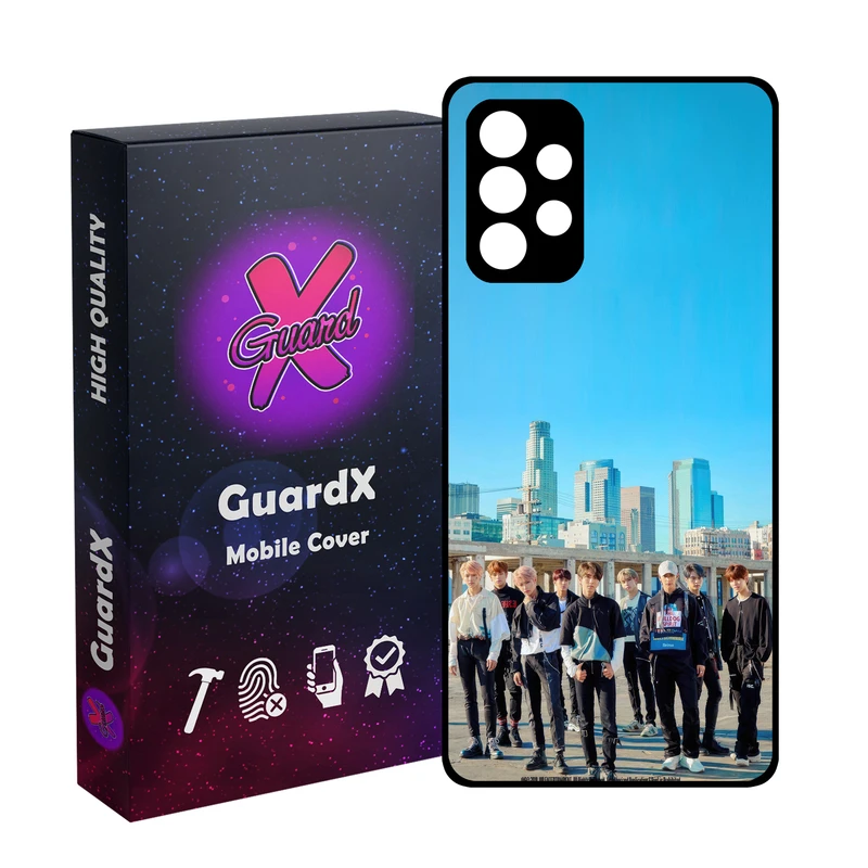 کاور گارد ایکس طرح استری کیدز مدل Glass10687 مناسب برای گوشی موبایل سامسونگ Galaxy A54 / A54 5G