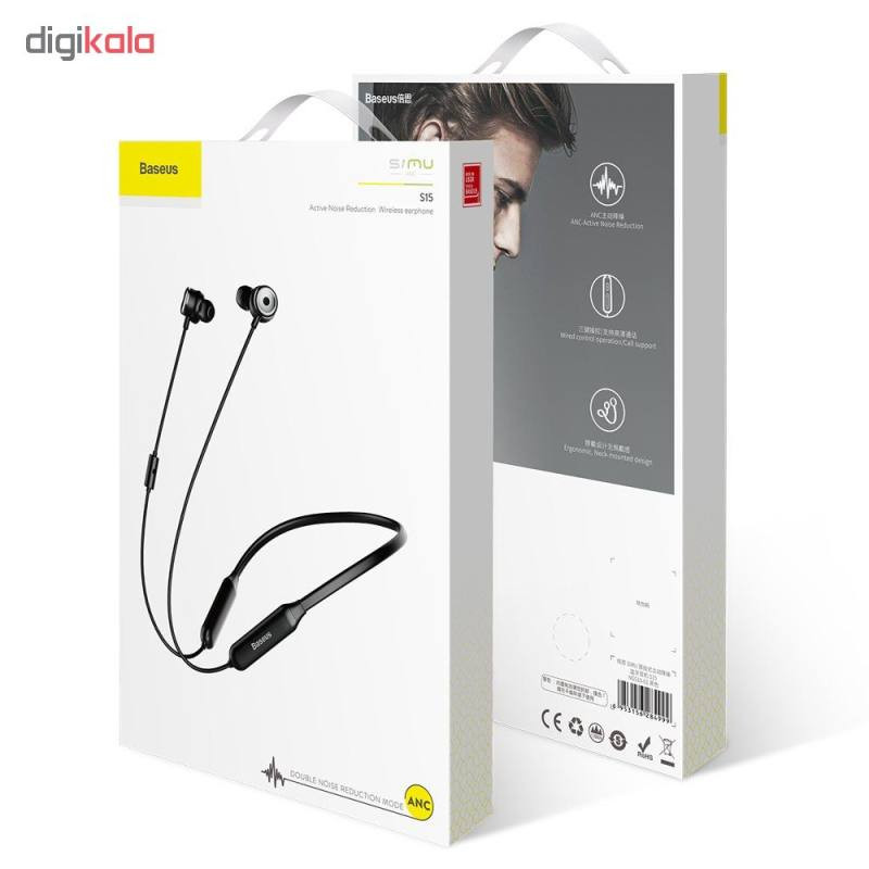 هدست بلوتوثی باسئوس مدل FAR S15 Active Noise Control 2