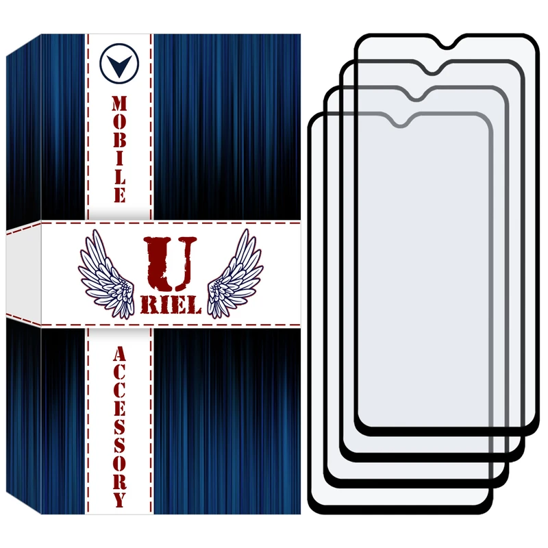 محافظ صفحه نمایش سرامیکی مات یوریل مدل UCM مناسب برای گوشی موبایل شیائومی Poco M4 5G بسته چهار عددی