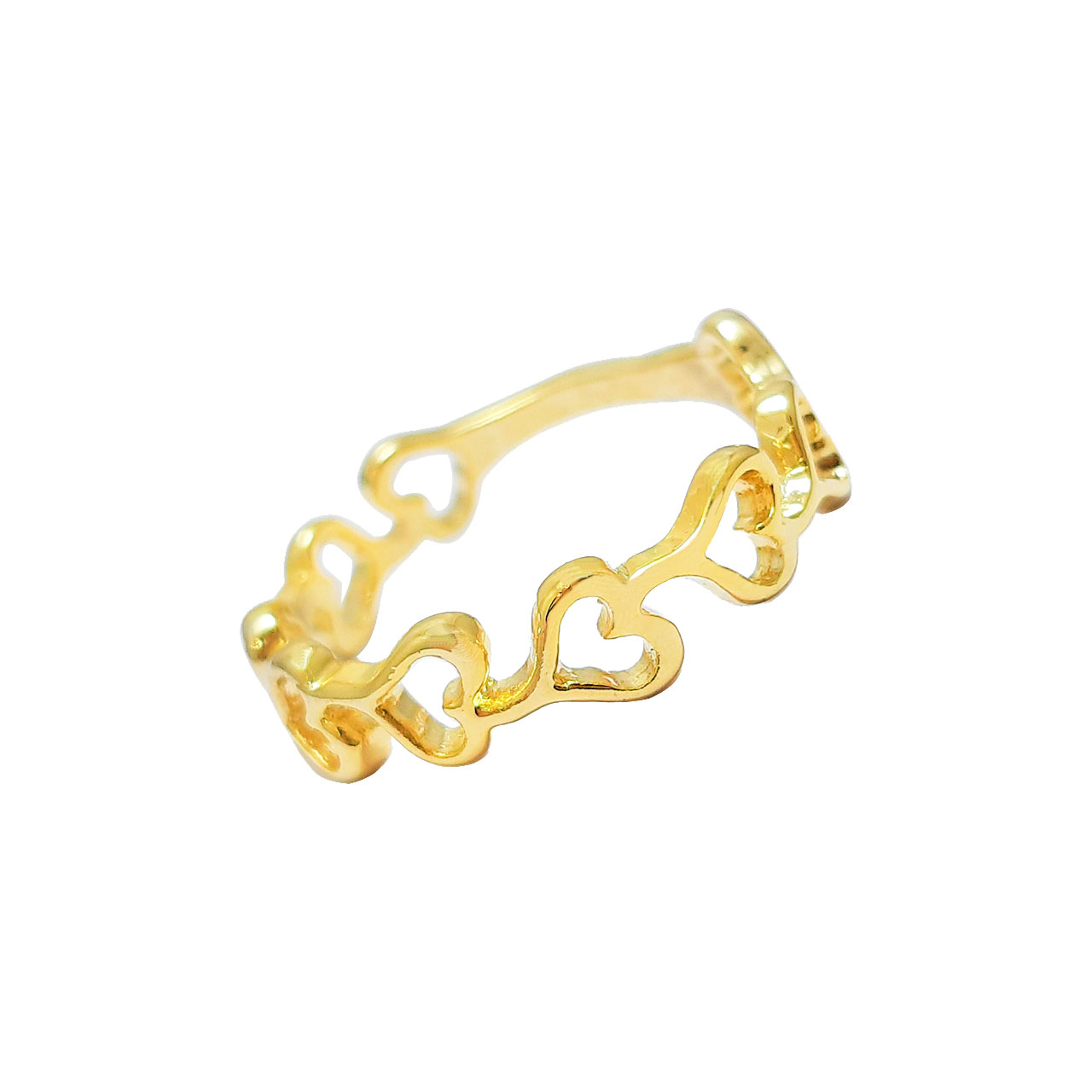 بند انگشتی زنانه مدل قلب کد RA43