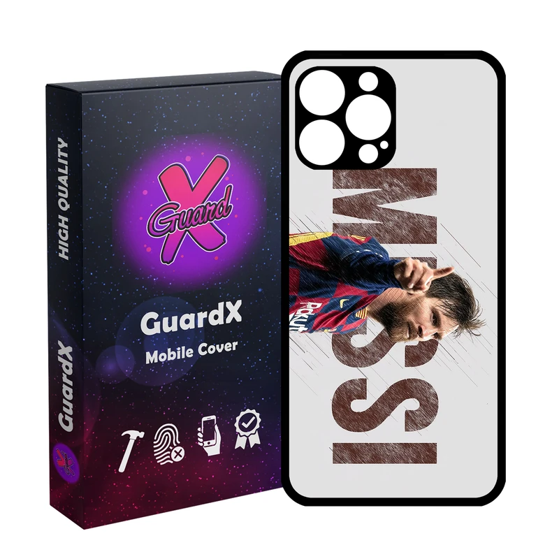 کاور گارد ایکس طرح Lionel Messi مدل 10957 مناسب برای گوشی موبایل اپل iPhone 13 Pro Max
