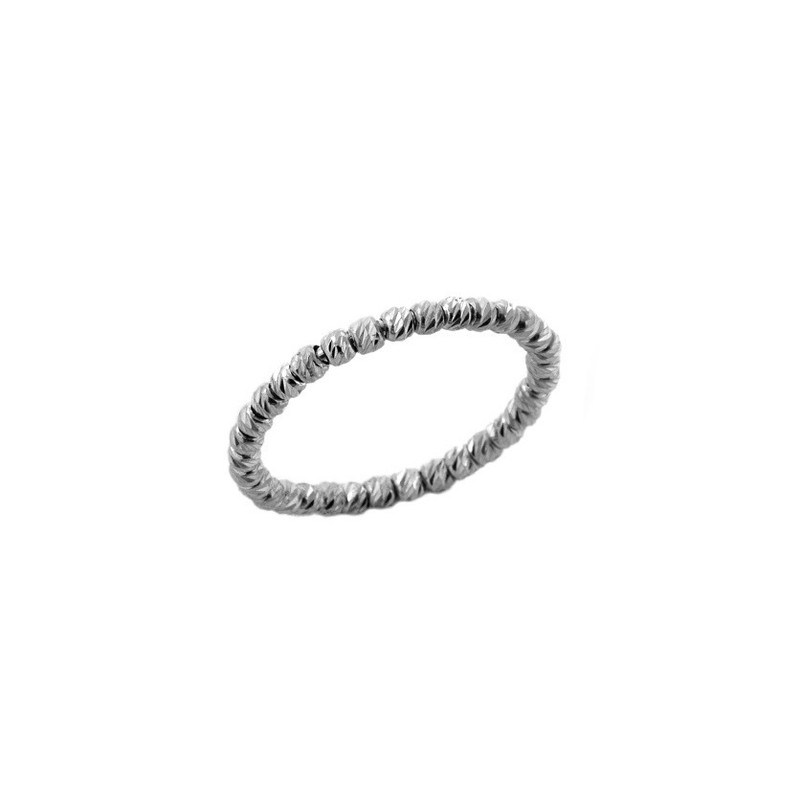 انگشتر طلا 18 عیار زنانه الی گالری مدل  گوی البرناردو پیوسته سایز 55