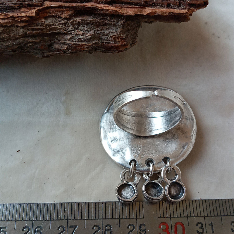 انگشتر زنانه مدل کتیبه عثمانی کد ES-99