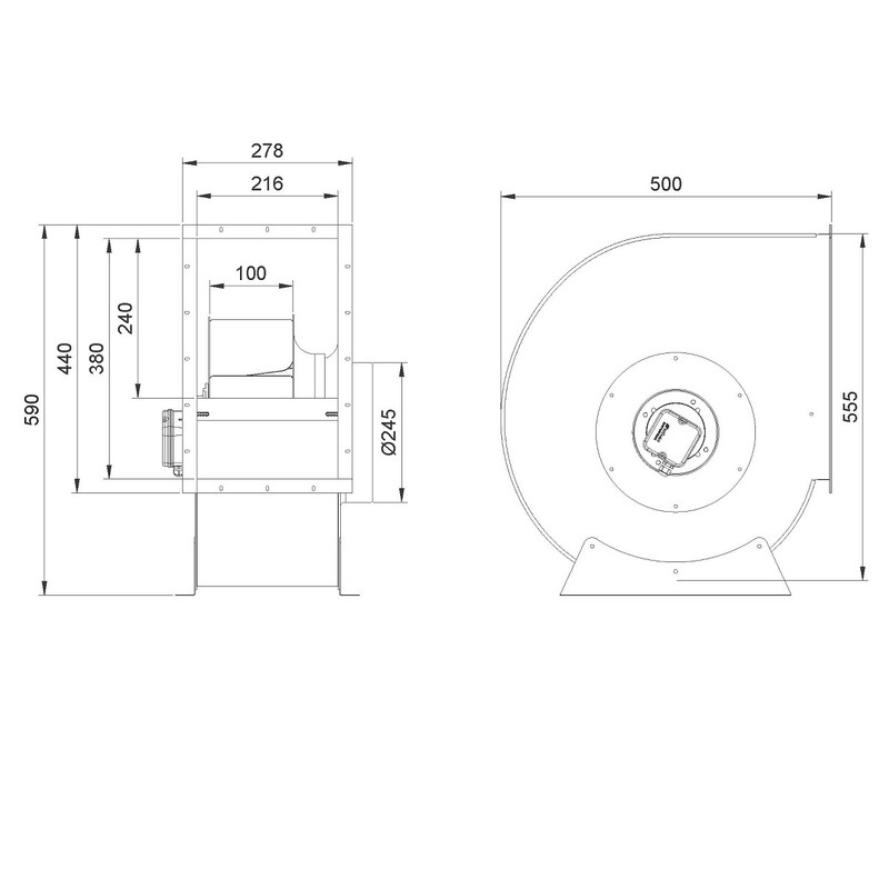 سانتریفیوژ دمنده مدل BEB-31/10A4T