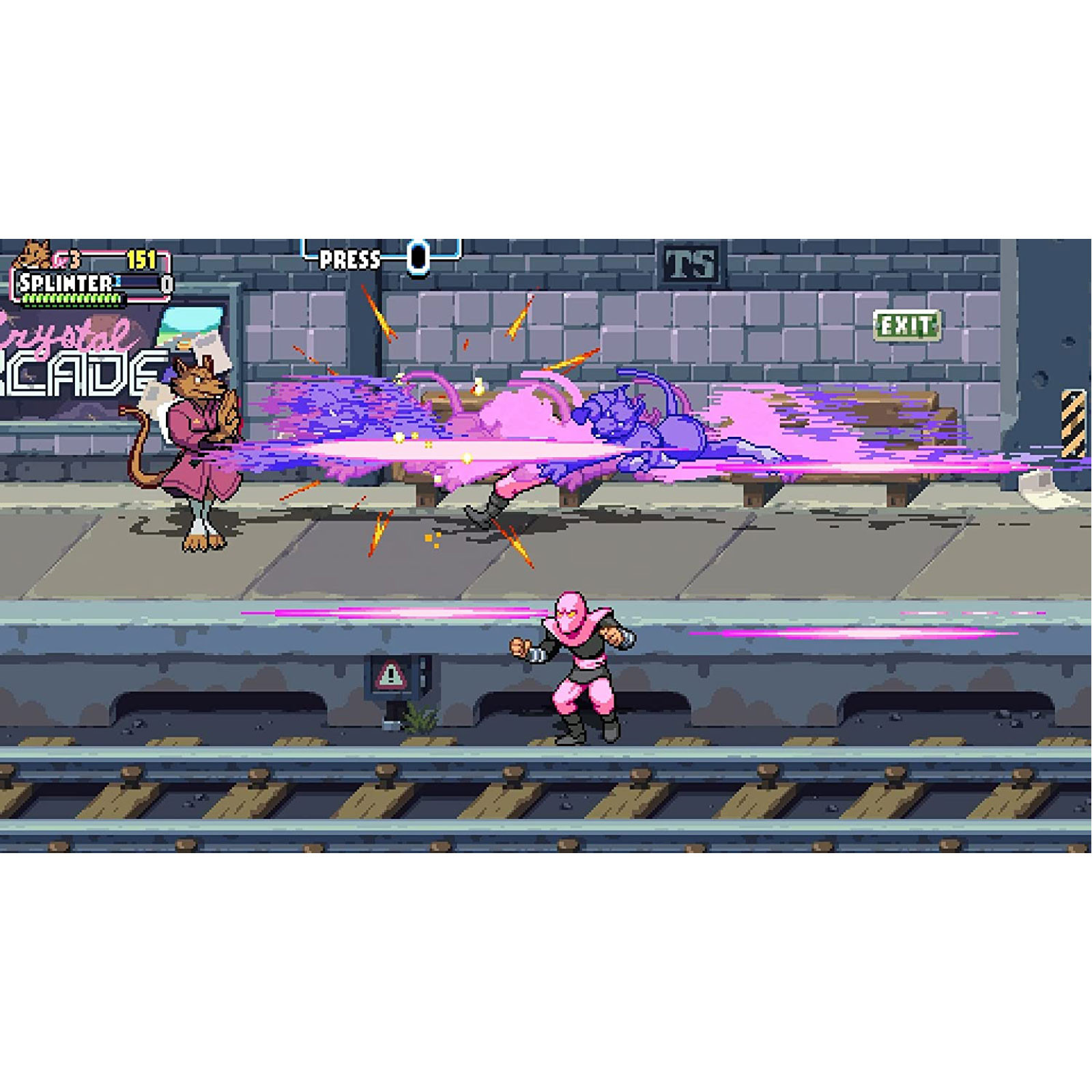 بازی Teenage Mutant Ninja Turtles: Shredders Revenge مخصوص PS4 نشر سونی