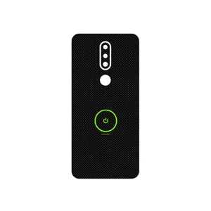 MAHOOT Minimal Power Button Cover Sticker for Nokia 7.1