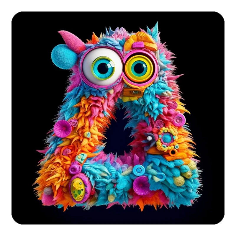 مگنت کاکتی طرح حیوانات رنگی مدل mp25812