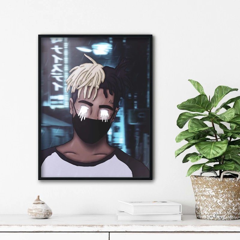 تابلو آتریسا طرح تنتاسیون xxxtentasion مدل ATt0162