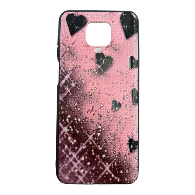 کاور مدل دخترانه پشت قلبی مناسب برای گوشی موبایل شیائومی note 9s