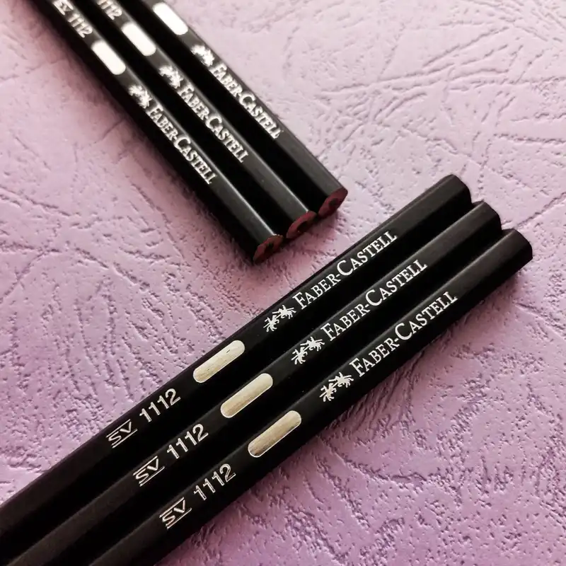 مداد مشکی فابر کاستل مدل 1112 بسته 6 عددی